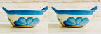 2 Terra Cota Mexican Clay Salsa Bowls 2 Platos Salseros de Barro La Vie Bien 2 Terra Cota Mexican Clay Salsa Bowls 2 Platos Salseros de Barro