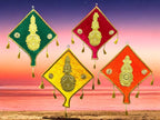 20" Big Velvet Designer Kite Festive Decor La Vie Bien 20" Big Velvet Designer Kite