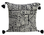 20" x 20" Throw Pillow with Tassels for Decoration Throw Pillow La Vie Bien 20" x 20" Throw Pillow with Tassels for Decoration