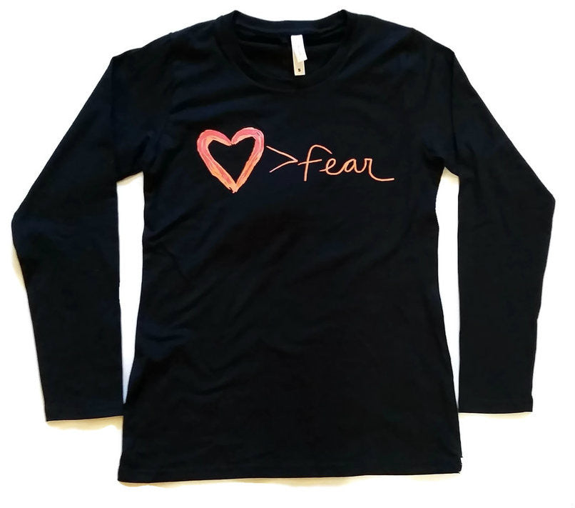 Love is Greater Than Fear Long Sleeve Tee
