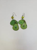Tagua Nut Earrings by World Peaces