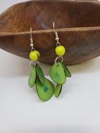 Tagua Nut Earrings by World Peaces
