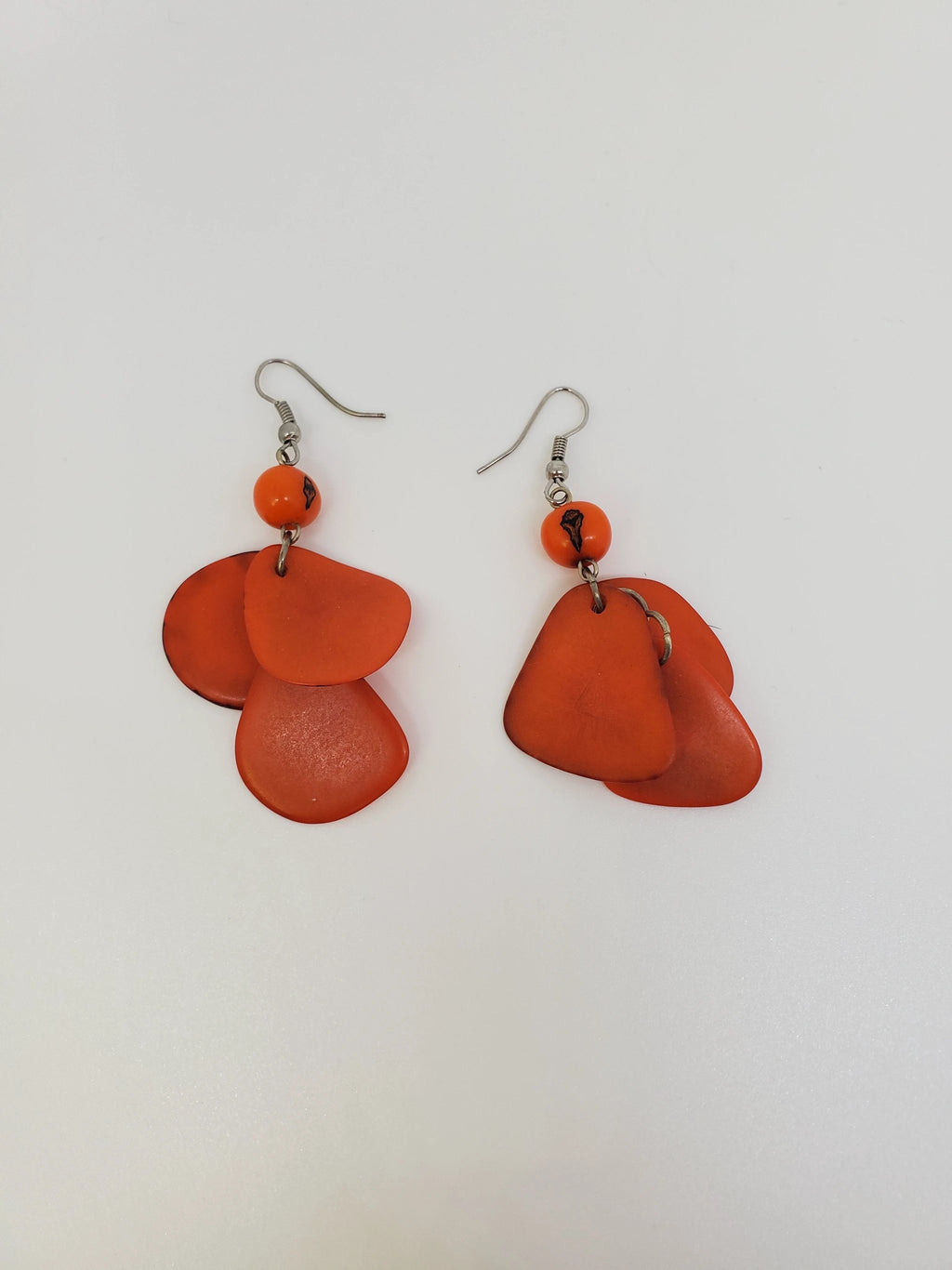 Tagua Nut Earrings by World Peaces