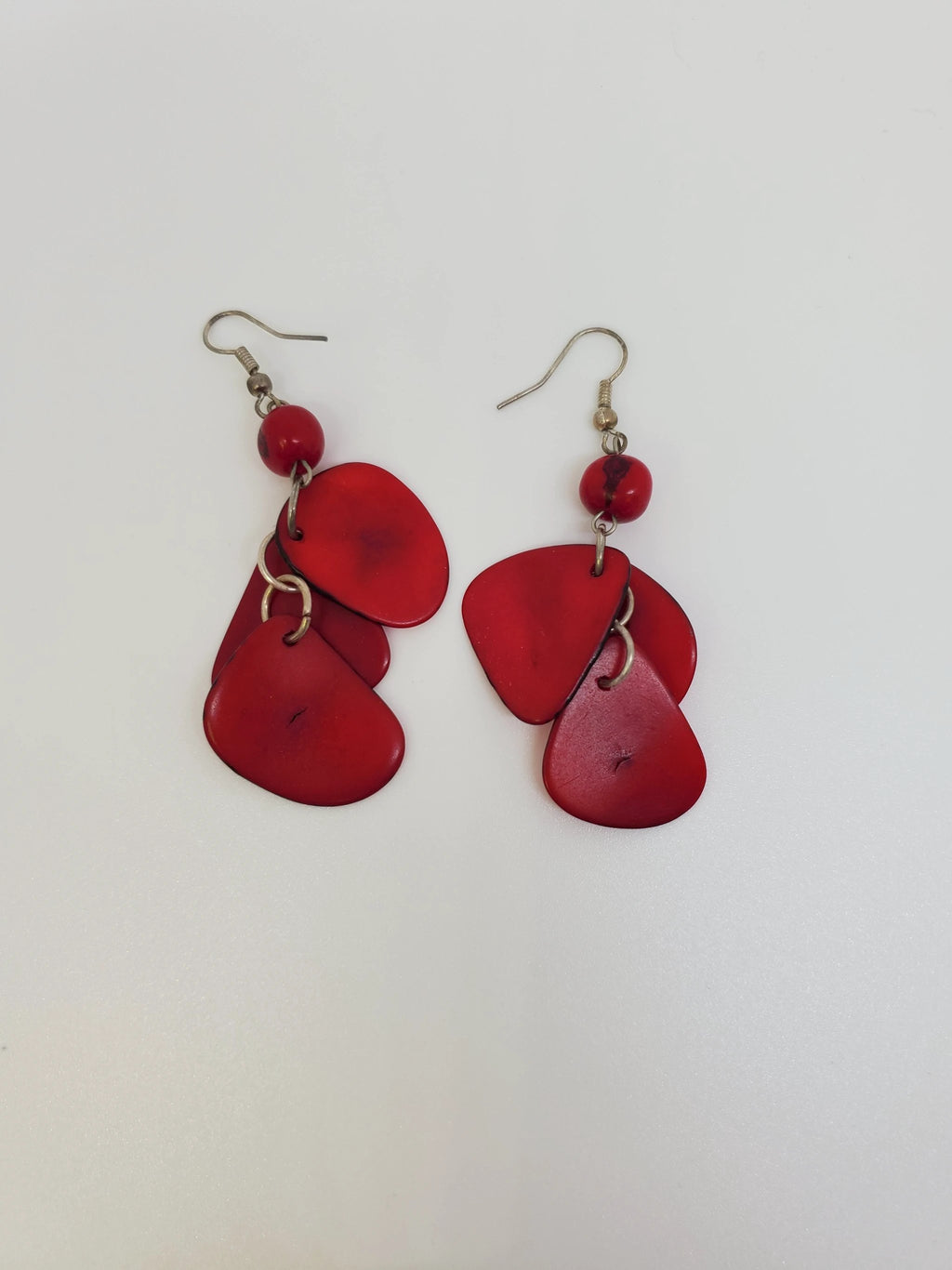 Tagua Nut Earrings by World Peaces