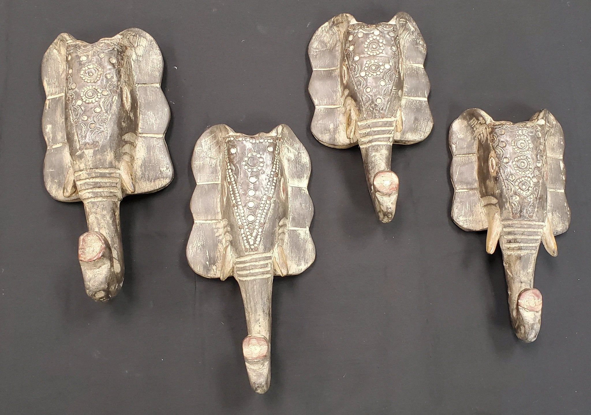 Hand Carved African Elephant Mask, Made in Ghana by World Peaces