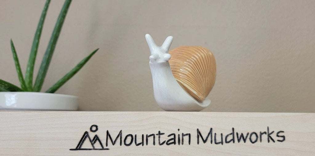 Snail Watering Spike by Mountain Mudworks