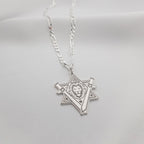 Star of David Lion Necklace