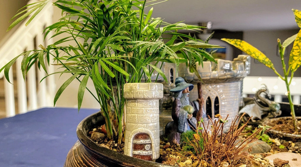 Small Turret Castle Watering Spike by Mountain Mudworks