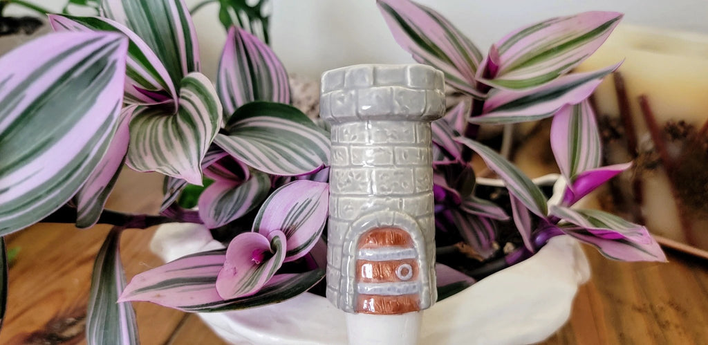 Small Turret Castle Watering Spike by Mountain Mudworks