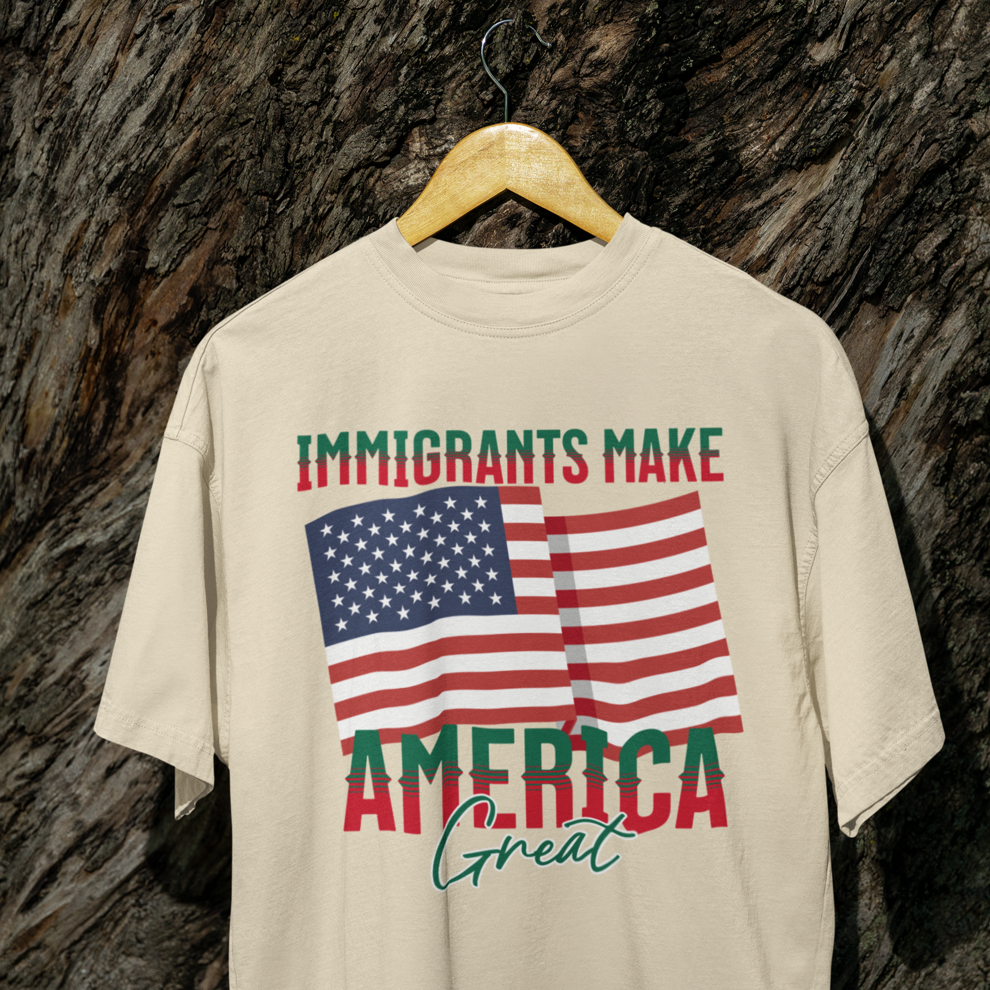 Immigrants Make America Great T-shirt | Latino Viral Tees | 3 Colors