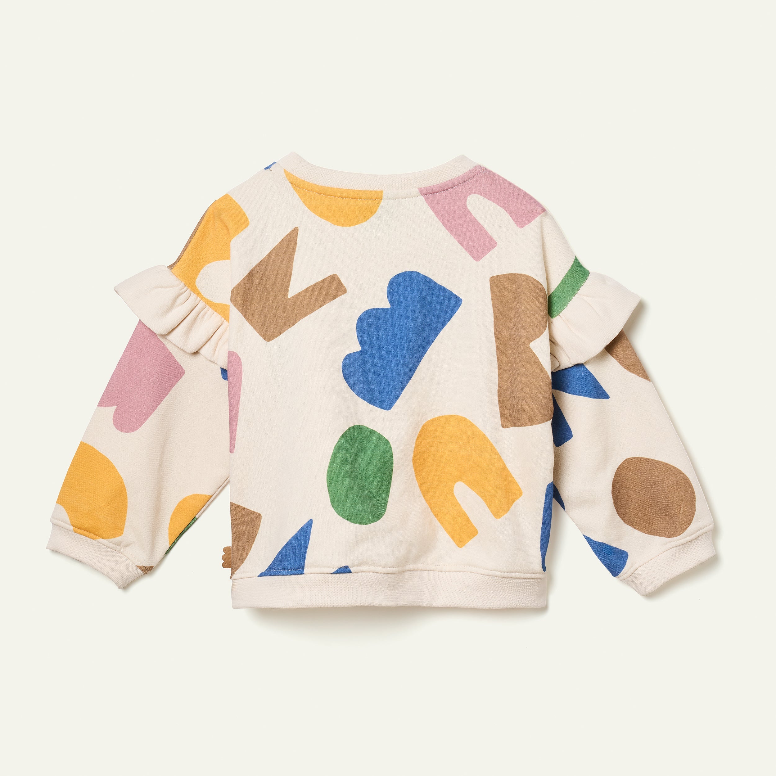 Mon Coeur Ruffled Sweatshirt