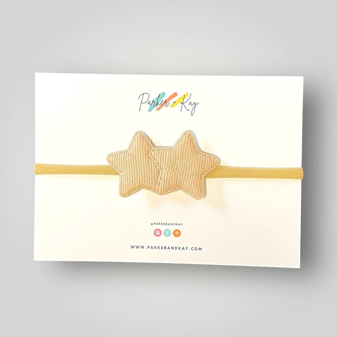 Big Star Baby Headband by Parker + Kay Creative
