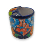 Colorful Talavera Toothbrush Holder | Mexican Ceramic Art