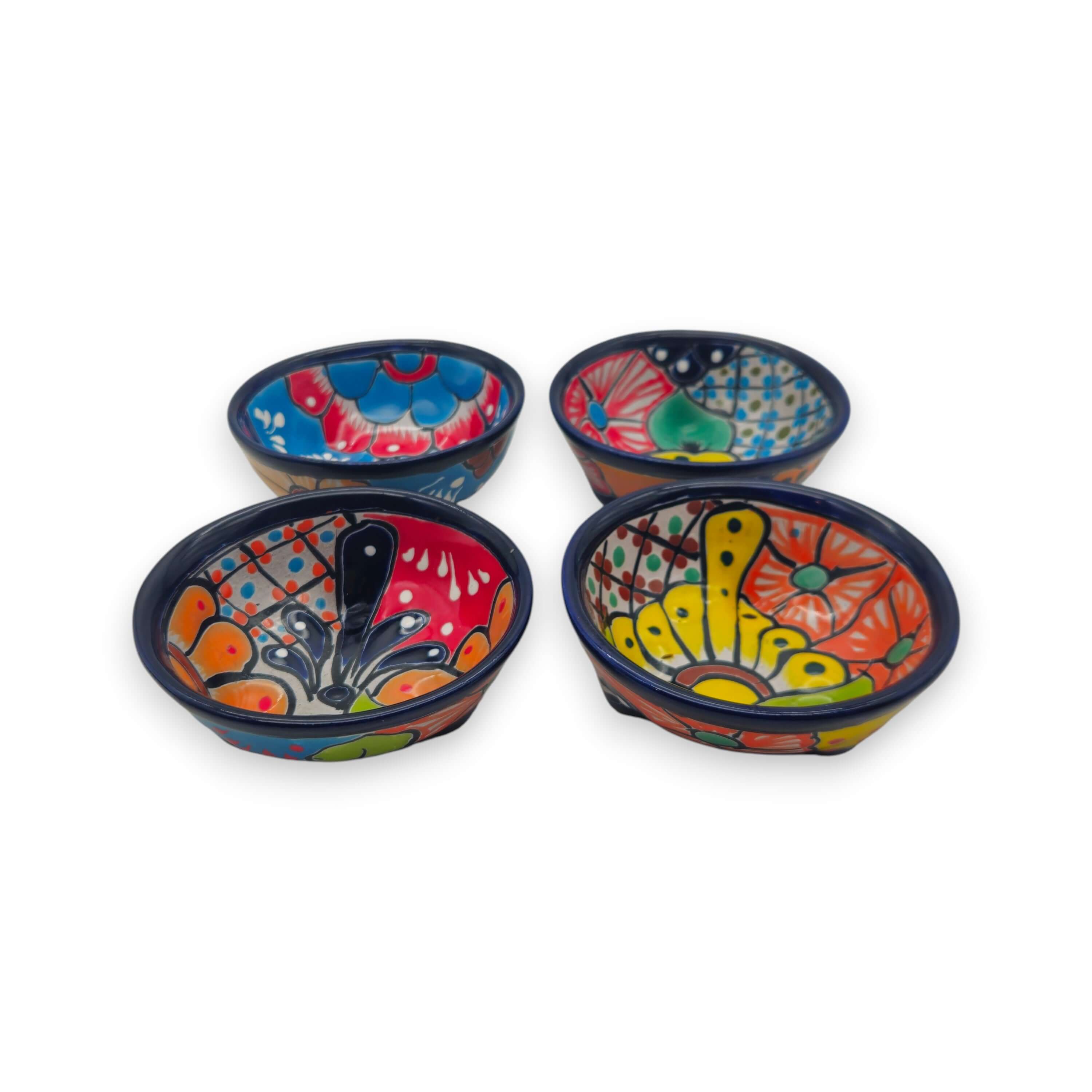 Talavera Ceramic Salsa Bowl | Handcrafted Mexican Dish