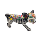 Talavera Peeing Chihuahua | Day of the Dead Mexican Figurine