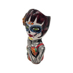 Talavera Day of the Dead Face Planter | Handmade Skull Ceramic Pot