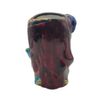 Talavera Butterfly Skull Planter | Handcrafted Day of the Dead Ceramic Pot