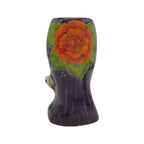 Talavera Lady Skull Planter | Colorful Day of the Dead Pot with Dog