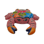 Talavera Crab Sculpture | Vibrant Handcrafted Mexican Art