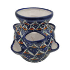 Talavera Strawberry Planter | Blue Peacock Design