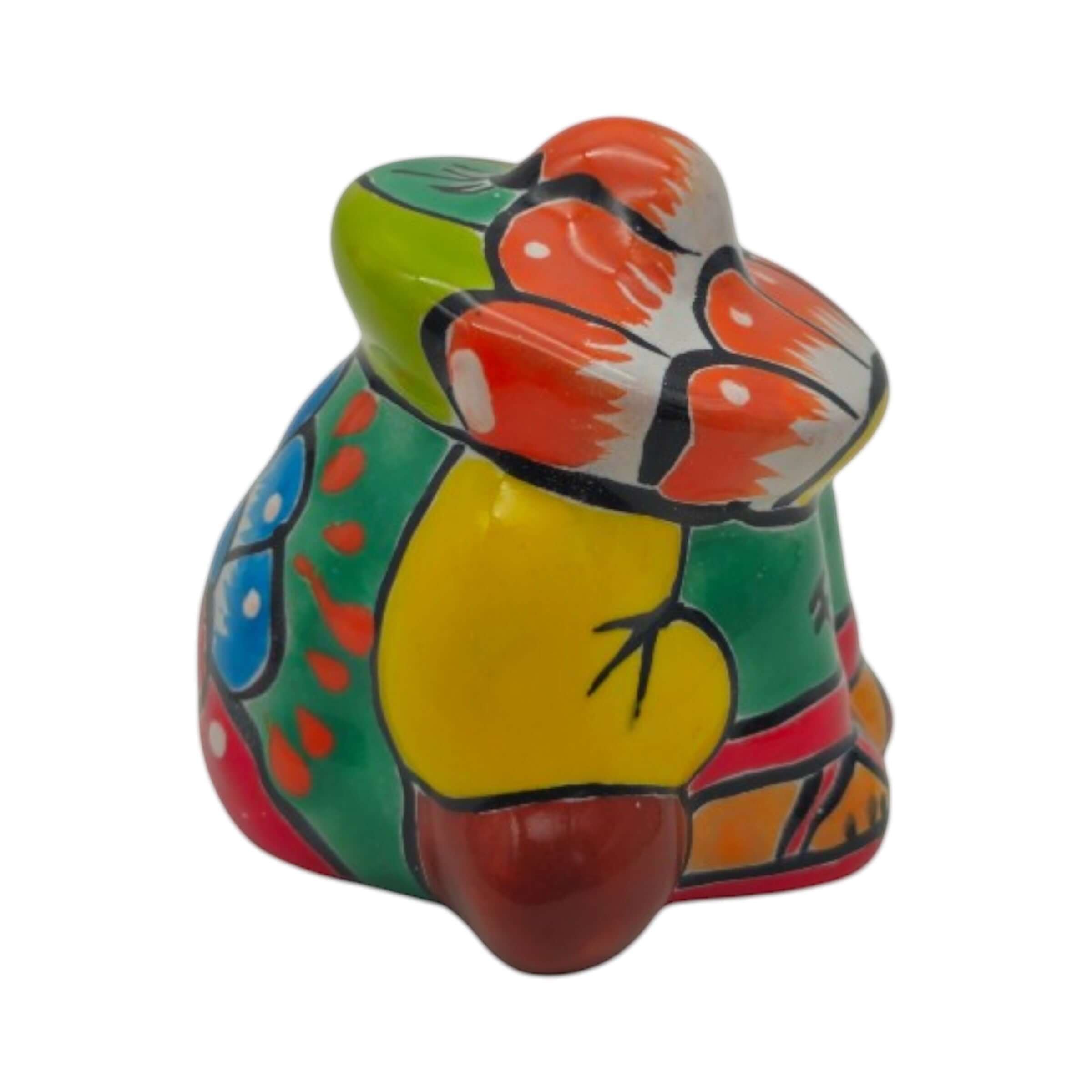 Small Talavera Panchito Figurine | Colorful Mexican Sleeping Man