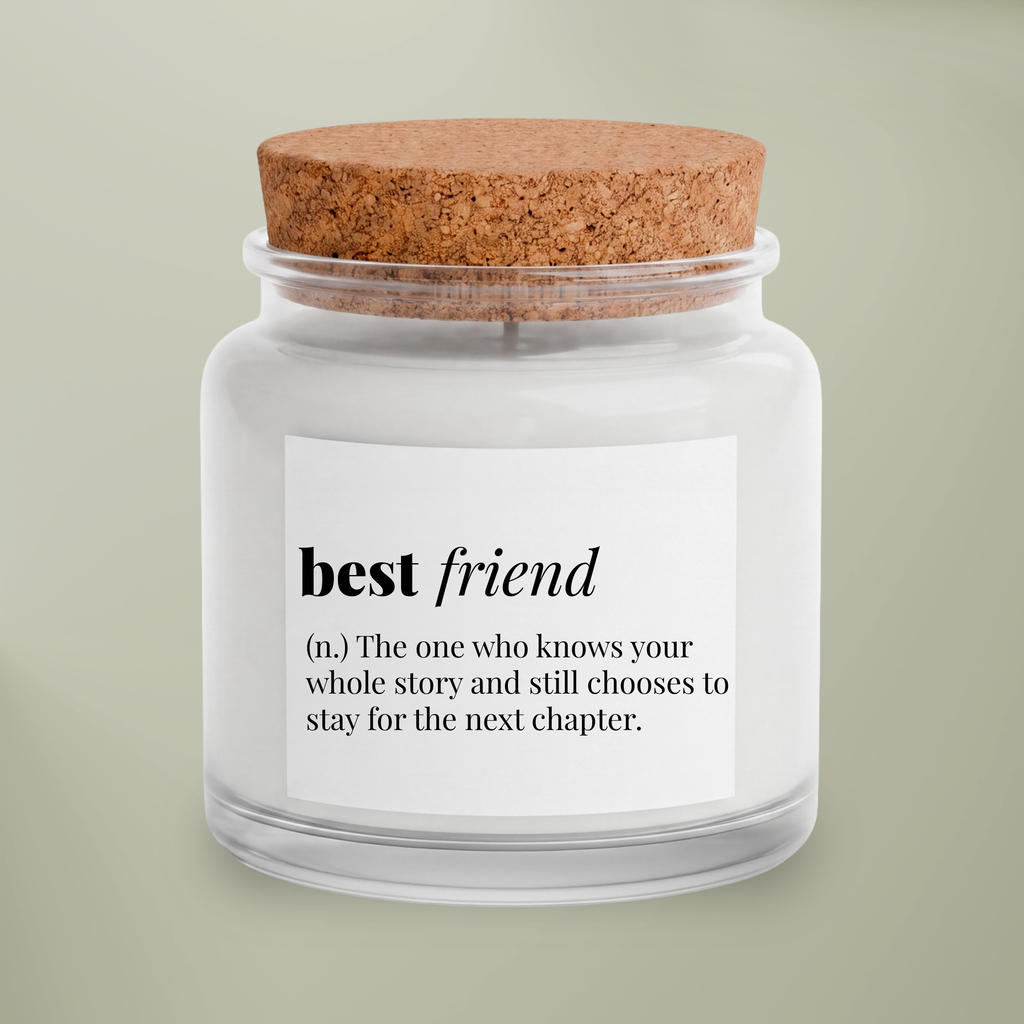 Best Friend Gift Set — Blush & Bloom White sage & lavender Candle, Blanket, Crochet Bouquet & Bow Clip