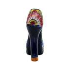 Talavera High Heel Statue | Colorful Handmade Mexican Decor