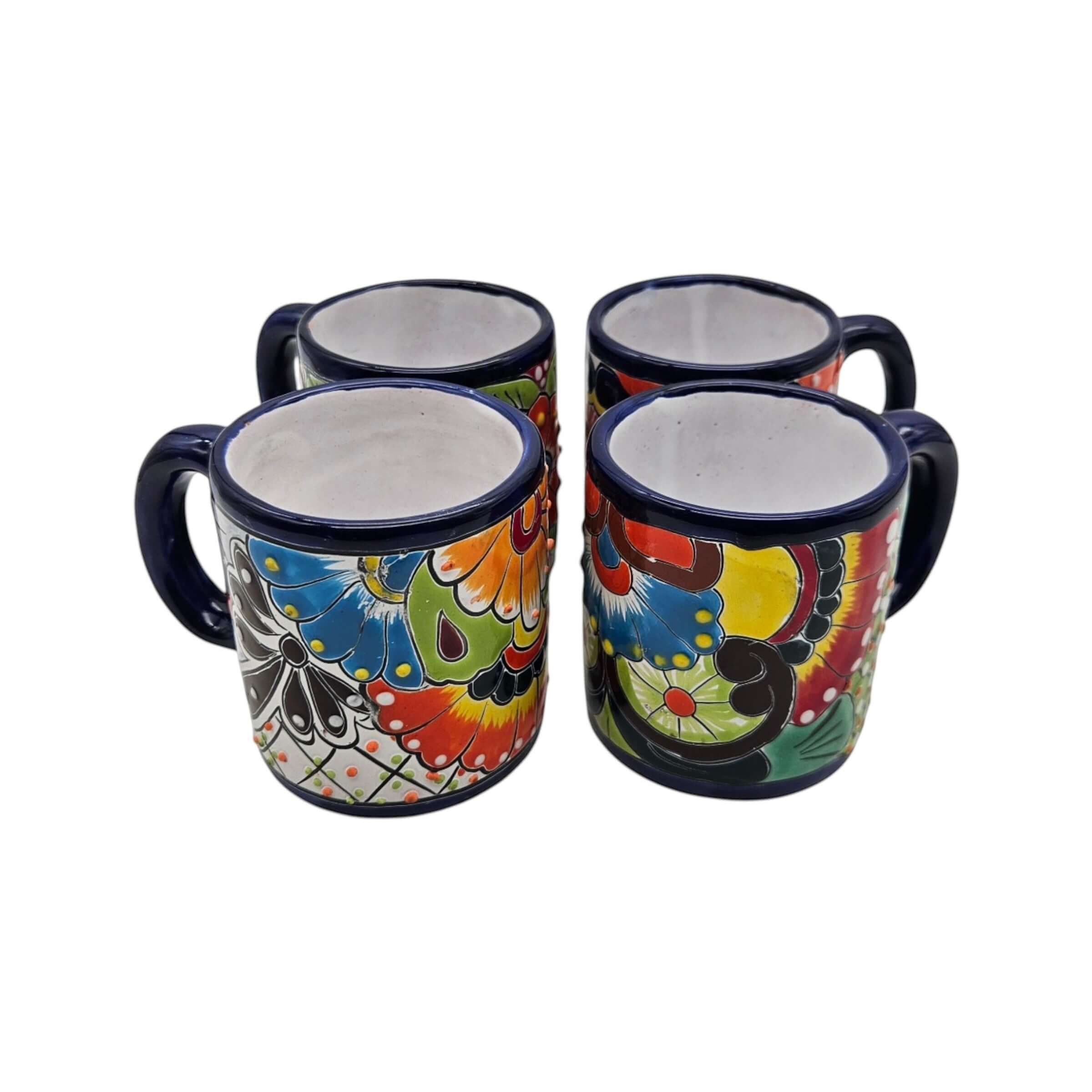 Talavera Coffee Mug | Hand-Painted Mexican Ceramic Cup