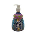Talavera Soap Dispenser | Hand-Painted Mexican Ceramic Bathroom Decor