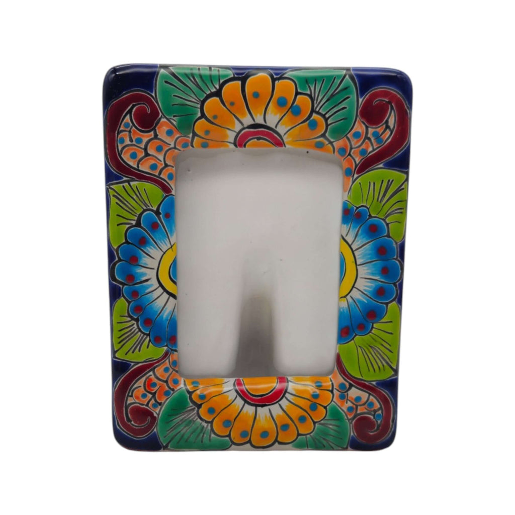 Talavera Picture Frame | Colorful Handcrafted Mexican Home Decor