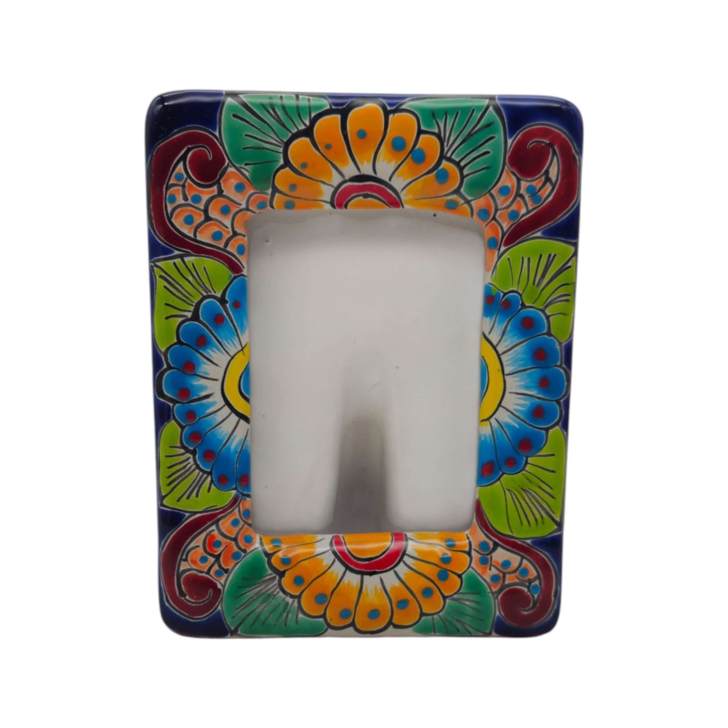 Talavera Picture Frame | Colorful Handcrafted Mexican Home Decor