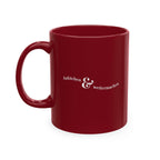 Aufstehen und weitermachen Minimalist Mug, Ceramic Mug for mental health