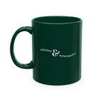 Aufstehen und weitermachen Minimalist Mug, Ceramic Mug for mental health