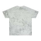 Francophone circular tye-dye tee shirt, retro unisex t-shirt for French language speakers