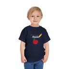 Apple Pencil Toddler Tee Shirt by Printify