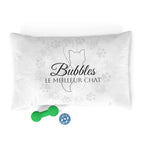 Custom French cat bed, Le meilleur chat by Printify