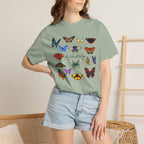 German 'die Schmetterlinge' Butterflies T-Shirt, Comfort Colors, gift for German speaker