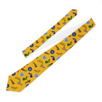 Michigander themed Necktie with Michigan phrases,  State Icons & Fun Phrases Tie for Travel, Gifts, and Casual Workwear