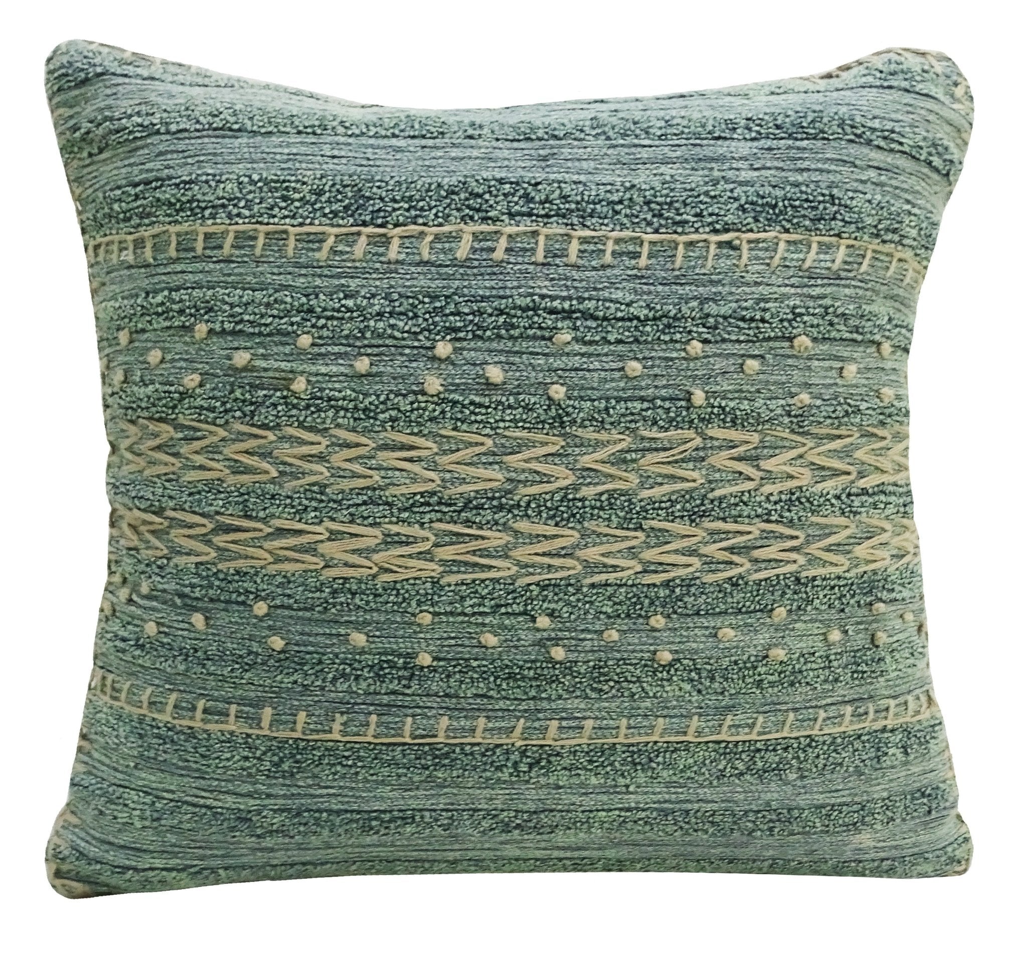 20"X20" Embroidery Throw Pillow for couch Throw Pillow La Vie Bien 20"X20" Embroidery Throw Pillow for couch