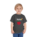 Apfel Toddler Short Sleeve Tee by Printify