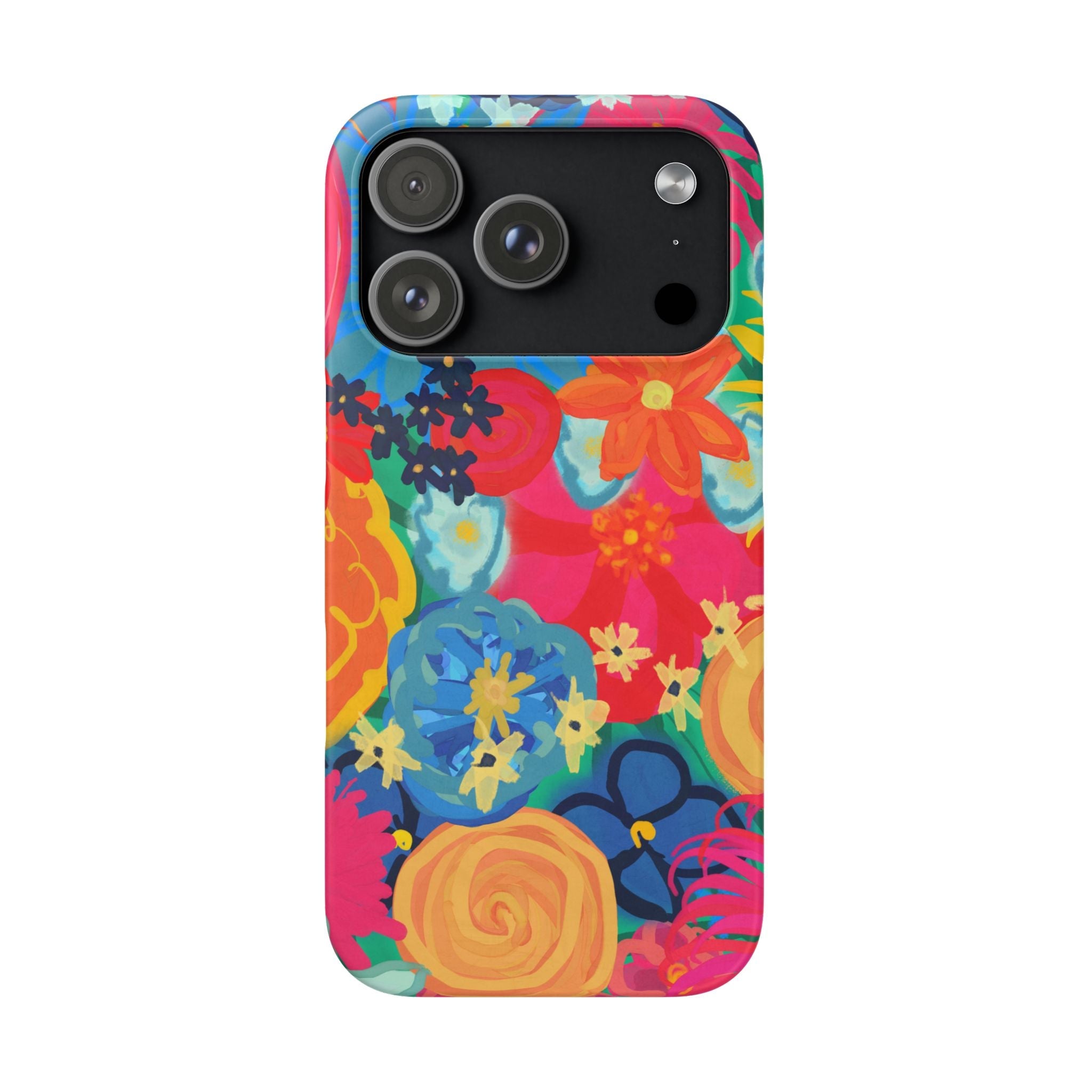 Bespattered Facade Bold Florals Snap Case