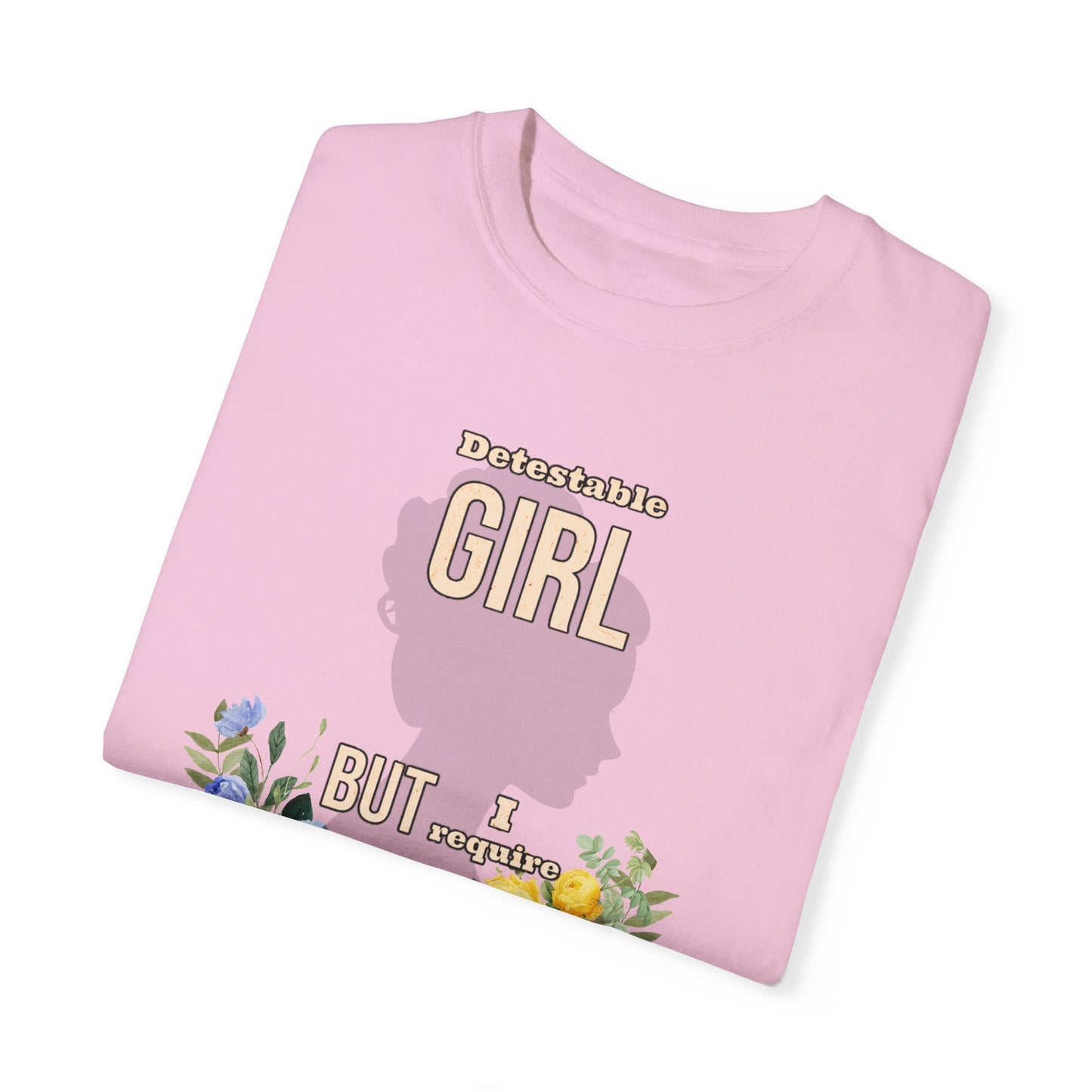 Detestable Girl but I require tea Oscar Wilde Quote T-Shirt, Importance of Being Earnest