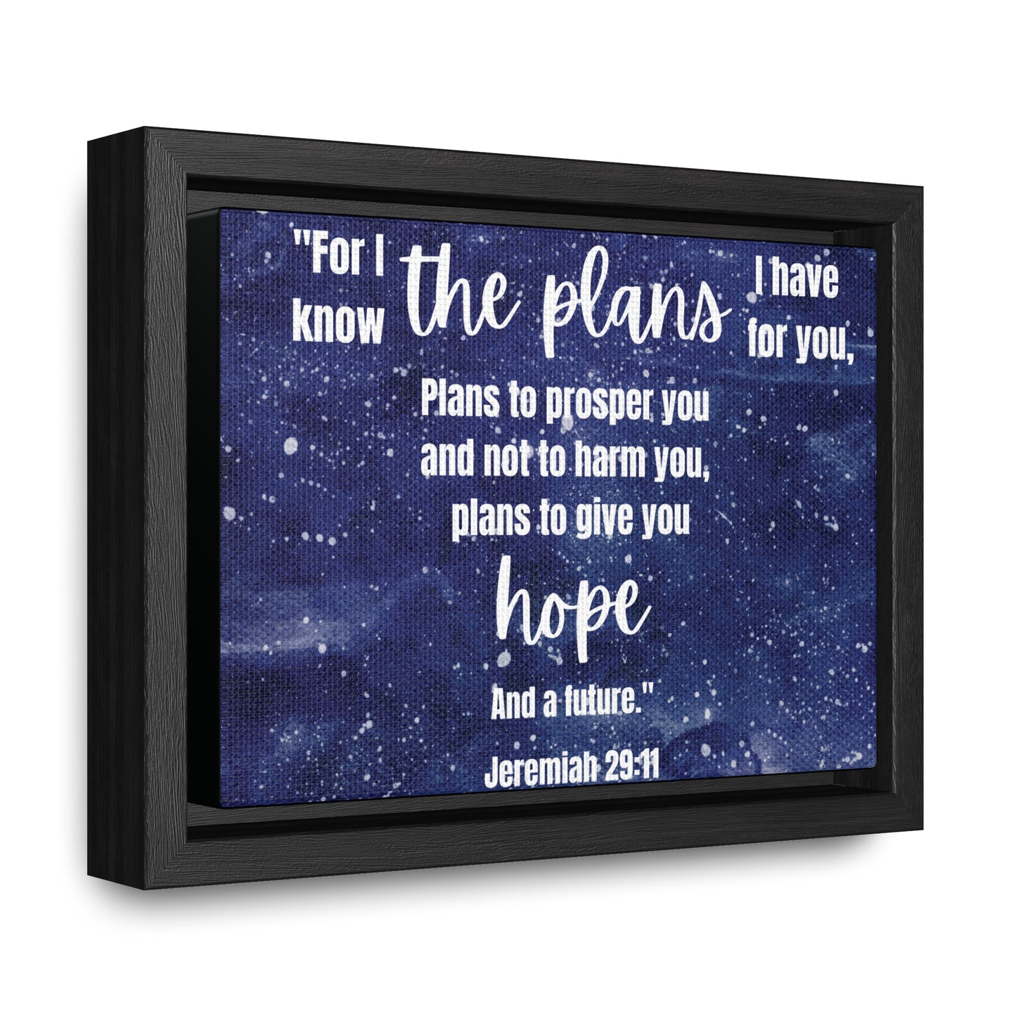 Jeremiah 29 11 bible verse canvas