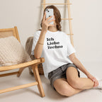 Ich Liebe Techno (I love techno) German Unisex Tee