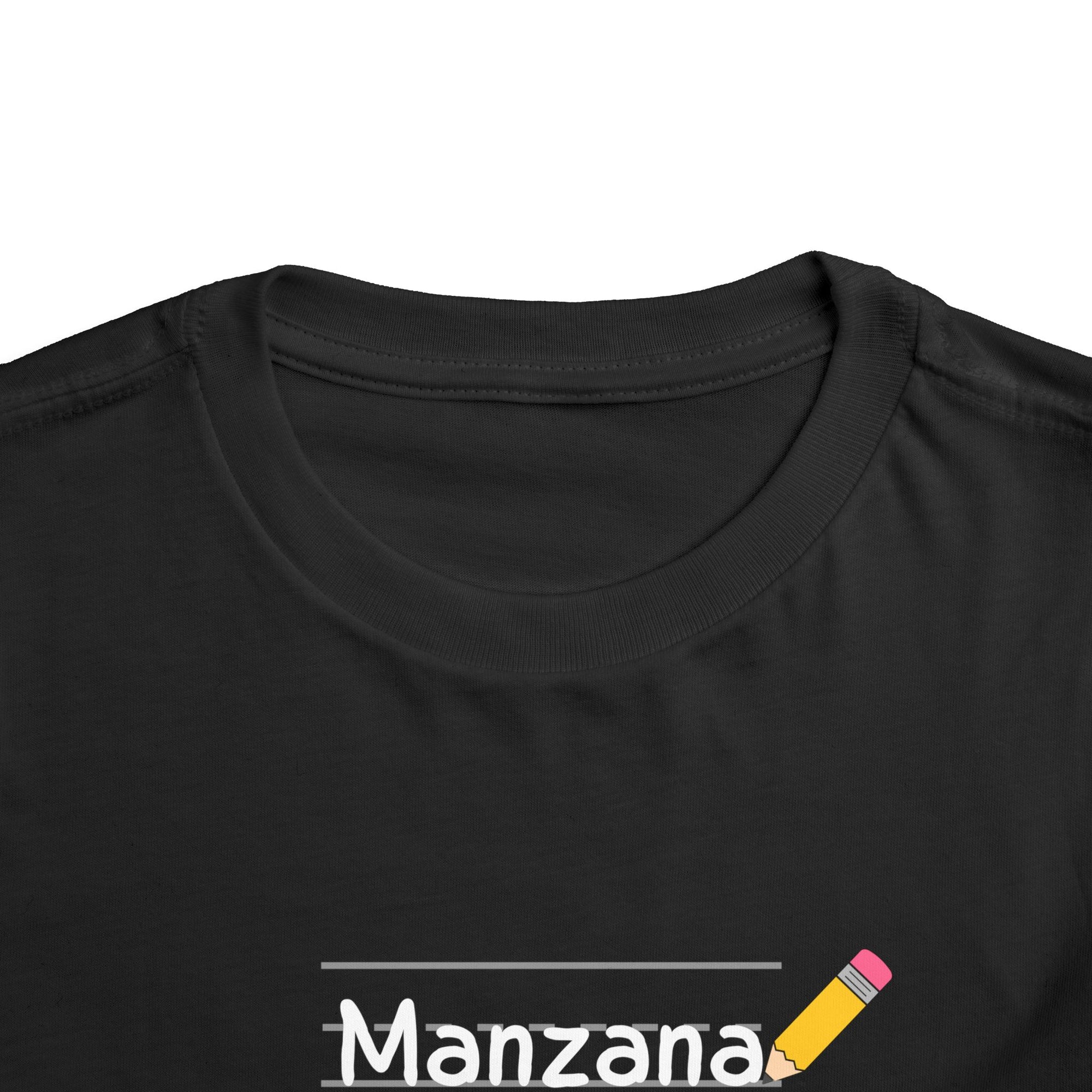 Manzana Apple and Pencil Toddler Tee Shirt