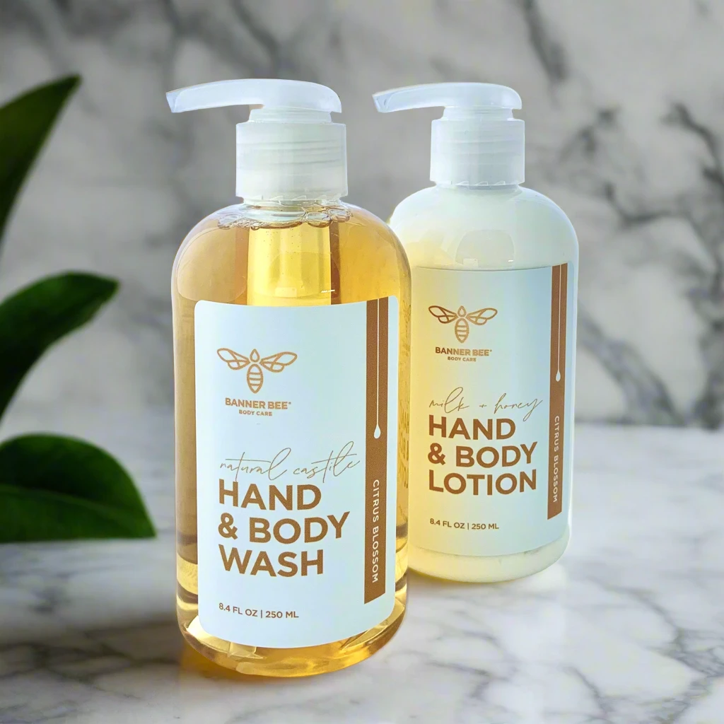 Milk & Honey Hand Lotion, Citrus Blossom by BannerBee Company LLC