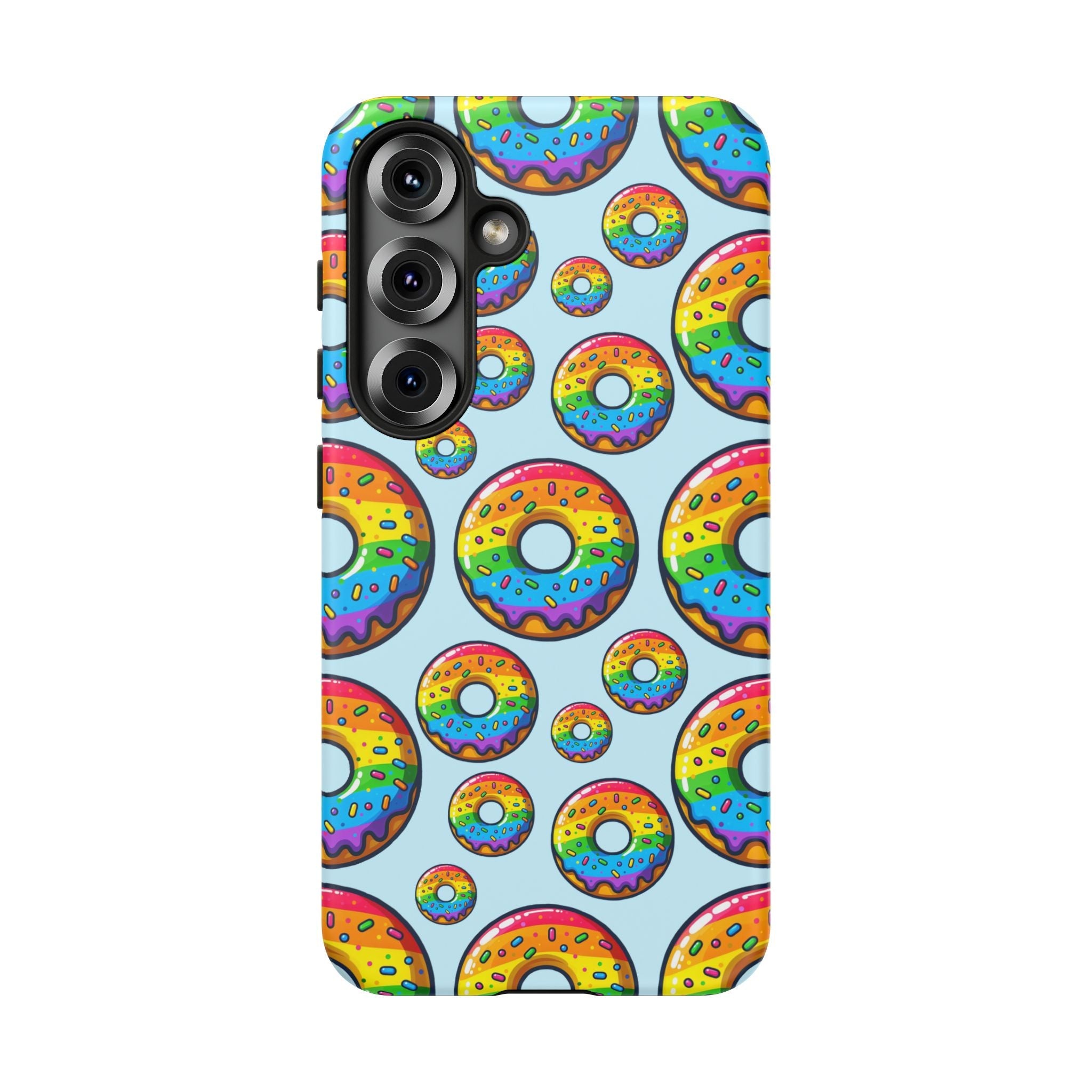 Bespattered Facade Rainbow Sprinkle Donut Tough Case