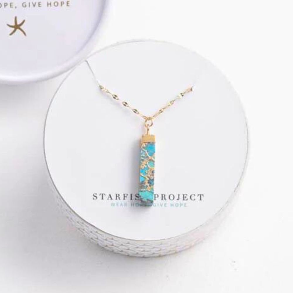 Brayden Turquoise Pendant Necklace