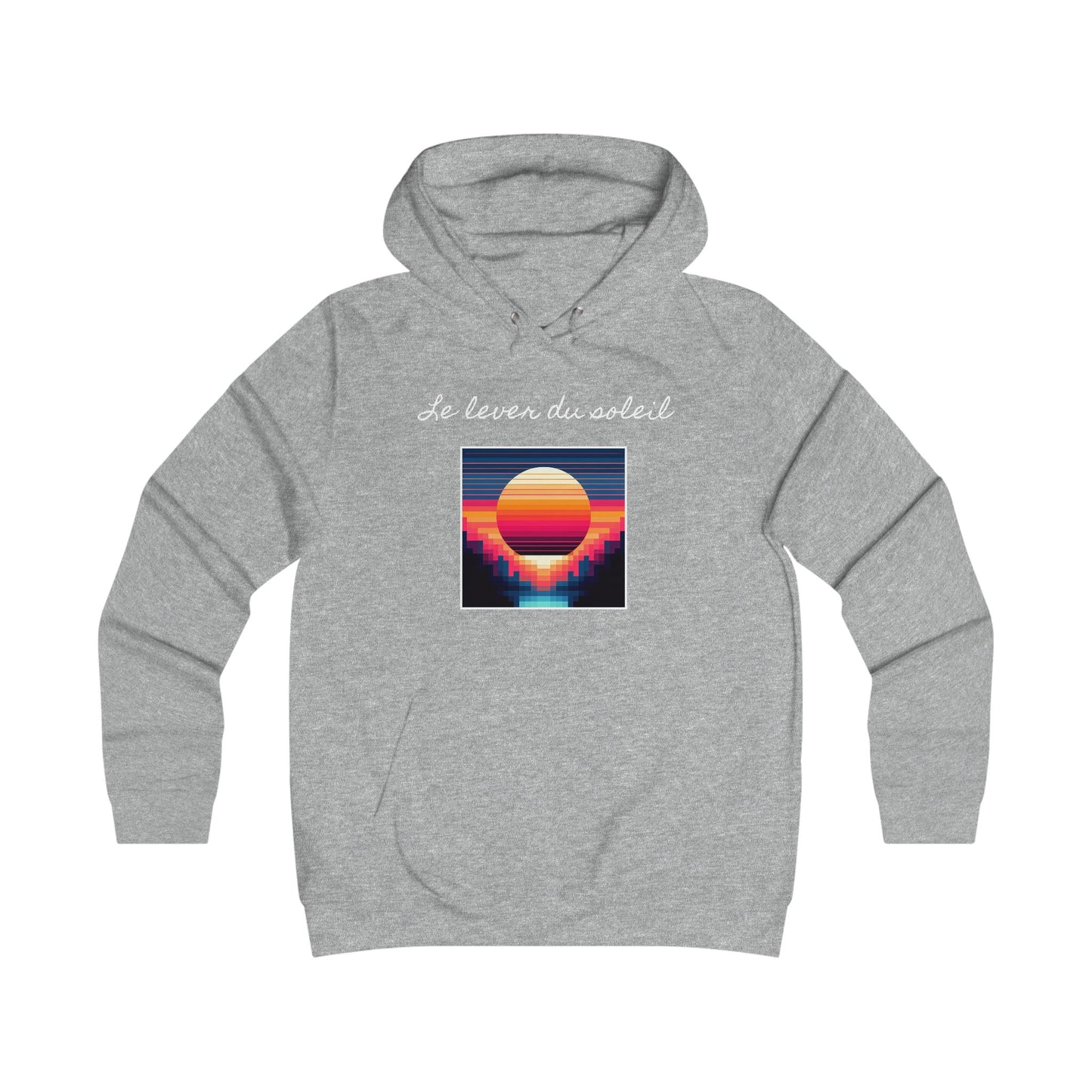 Lever du soleil sunrise French Hoodie