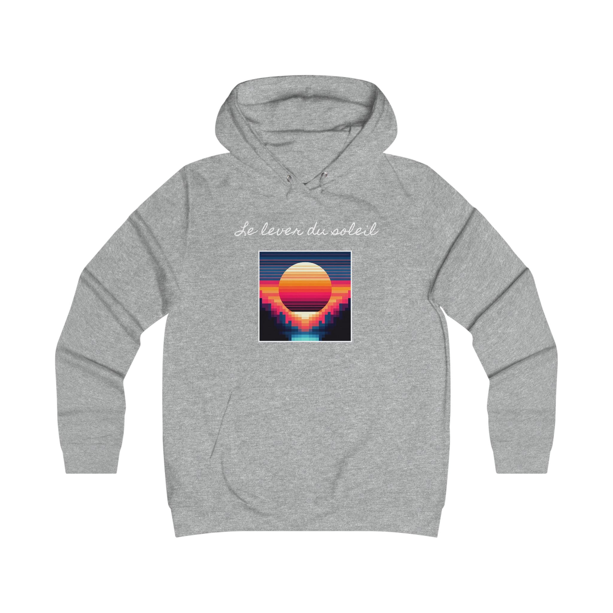 Lever du soleil sunrise French Hoodie
